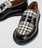 Burberry - Vintage Check leather loafers