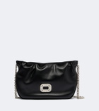 Roger Vivier Pilgrim Micro leather shoulder bag