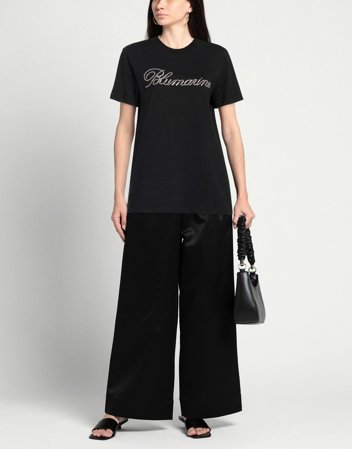 Blumarine Womens T-shirt in Black