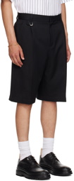 JACQUEMUS Black Le Mariage 'Le short Melo' Shorts