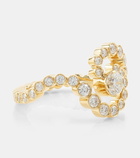 Sophie Bille Brahe Ocean de Ciel 18kt gold ring with diamonds