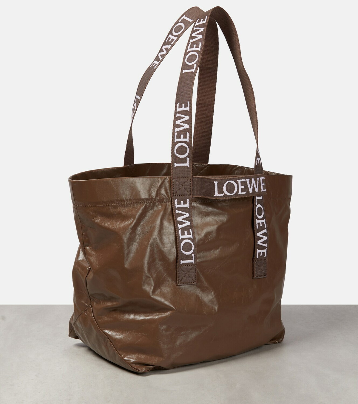 Loewe Fold Shopper leather tote bag Loewe