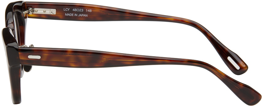 YUICHI TOYAMA. Tortoiseshell LCY Glasses