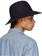 Junya Watanabe Navy Muehlbauer Edition Wool Beach Hat