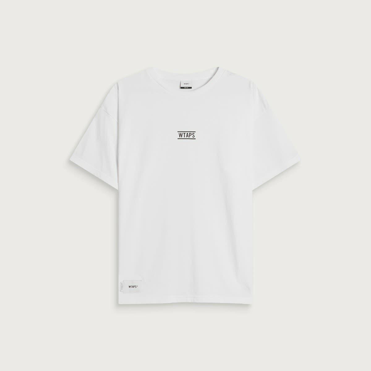 WTAPS Men's Brackets Short Sleeve T-Shirt in White