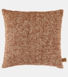 The House of Lyria Vitim jute, mohair, and wool-blend cushion