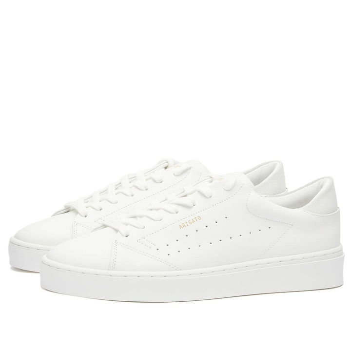 Photo: Axel Arigato Men's Court Sneakers in White/Light Grey