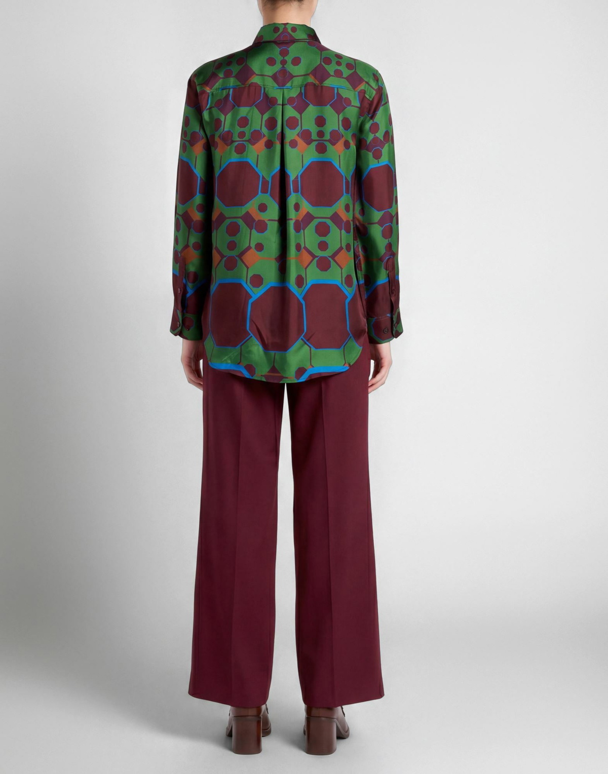 Paula Womens Shirt in Green