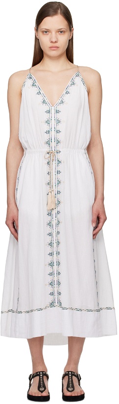 Photo: Isabel Marant Etoile White Siana Midi Dress