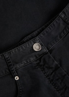 Forte_forte Wide-leg Brushed Cotton Trousers Navy