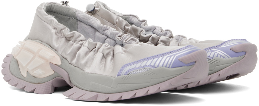 Rombaut Gray Aurora Ballerina Flats