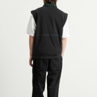 Adidas Men's Golf EQT Vest in Black/Equipment Green