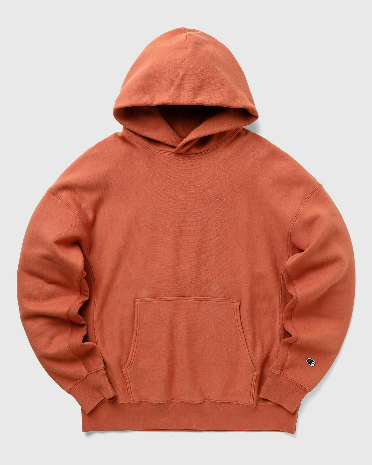 Mens orange champion outlet hoodie