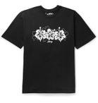 Sorry In Advance - Logo-Print Cotton-Jersey T-Shirt - Black