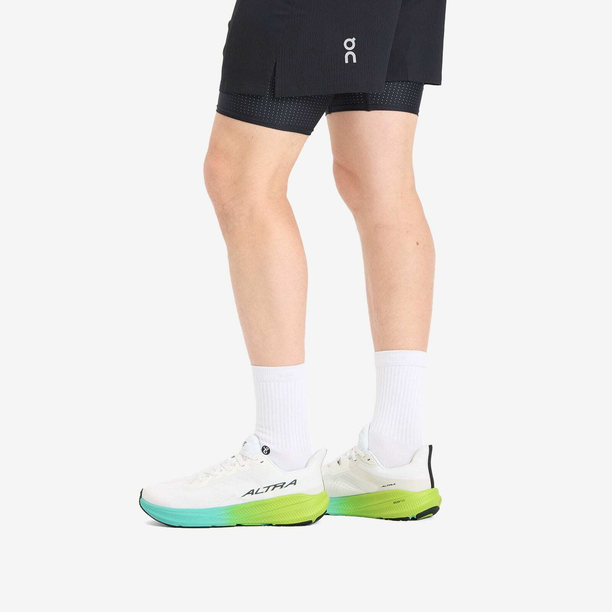 Altra Men's Experience Flow 2 Sneaker in White/Lime