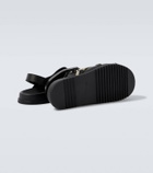 Rick Owens Megalace Mule leather clogs