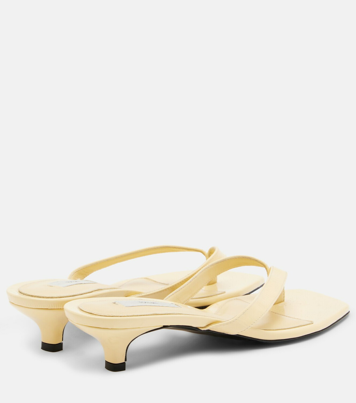 Toteme Leather thong sandals