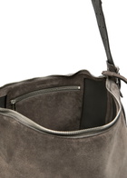 Lemaire Belted Suede Hobo bag - Brown - One Size