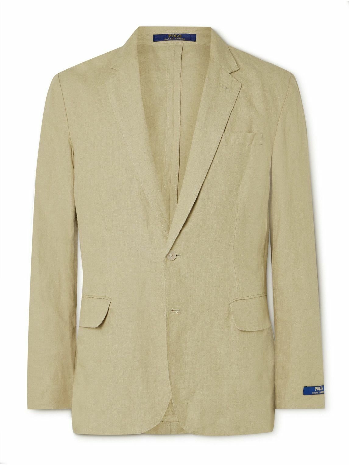 Photo: Polo Ralph Lauren - Unstructured Linen Suit Jacket - Neutrals