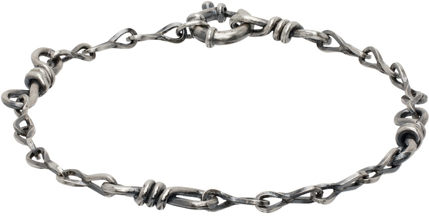 Photo: Youth Silver Twist Chain Bracelet