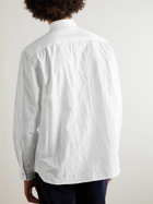 Universal Works - Tokyo Cotton-Jacquard Shirt - White