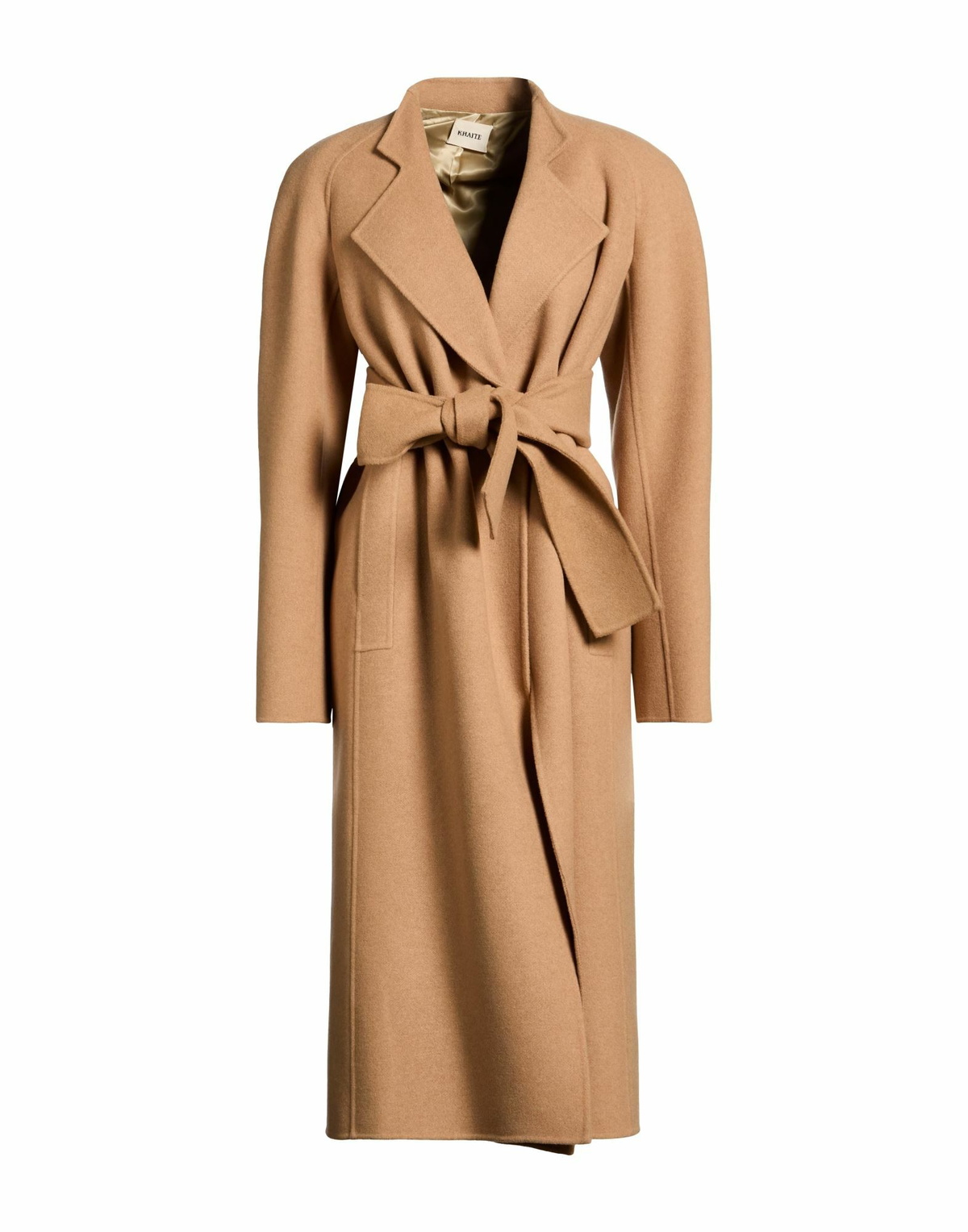 Khaite Womens Coat Camel