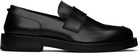 Valentino Garavani Black Rockstud Essential Loafers