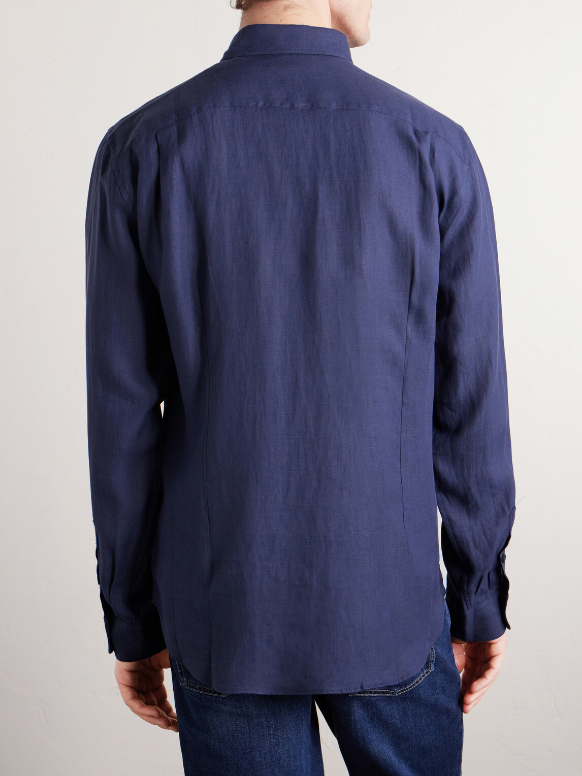 SEASE - Hemp Shirt - Blue