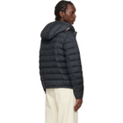 Moncler Black Vermeille Hooded Short Down Jacket
