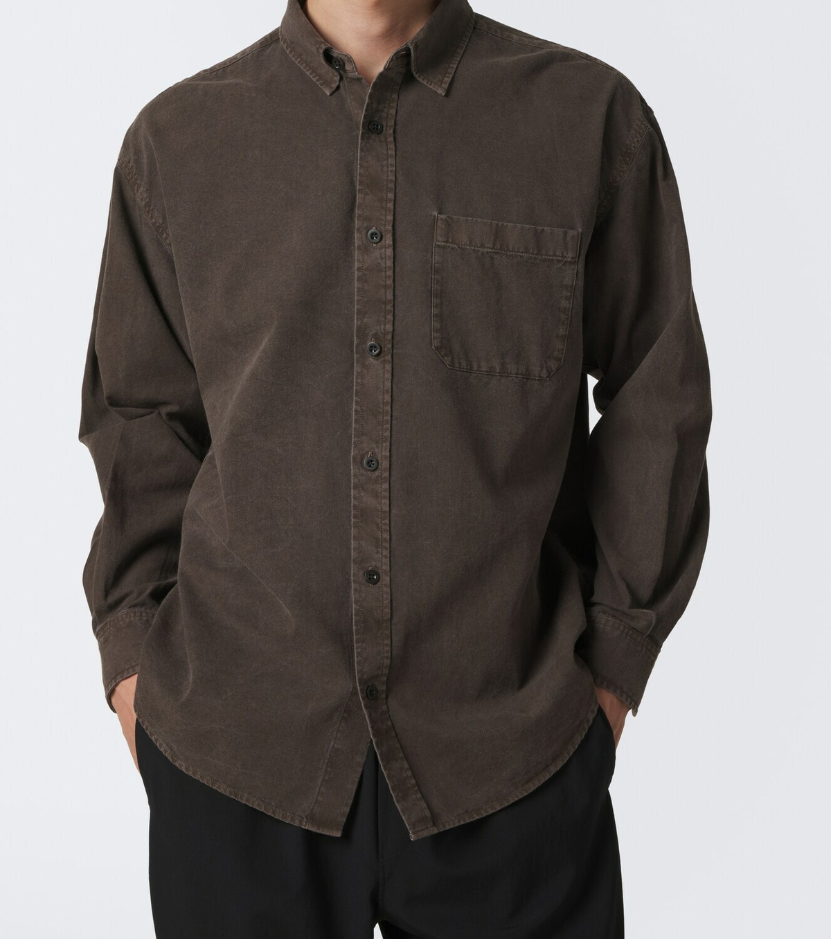 The Row Sadel denim shirt
