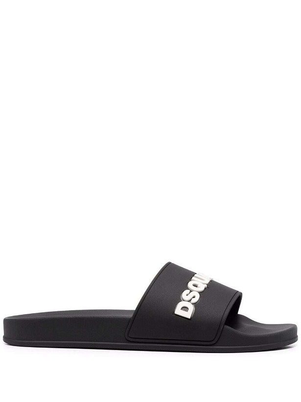 Photo: DSQUARED2 - Slippers With Logo
