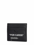 OFF-WHITE - "for Cards" Leather Card Holder