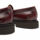 Bass Weejuns Men's Larson Step Loafer in Wine Leather