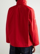 Pop Trading Company - Nautical Logo-Embroidered Nylon Jacket - Red