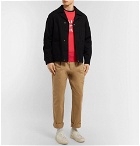 Holiday Boileau - Logo-Print Fleece-Back Cotton-Jersey Sweatshirt - Red