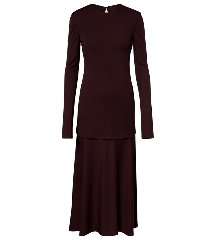 Photo: Jil Sander Jersey maxi dress