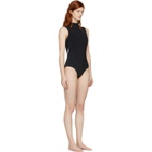 Ward Whillas Reversible Black Harrison Turtleneck Swimsuit