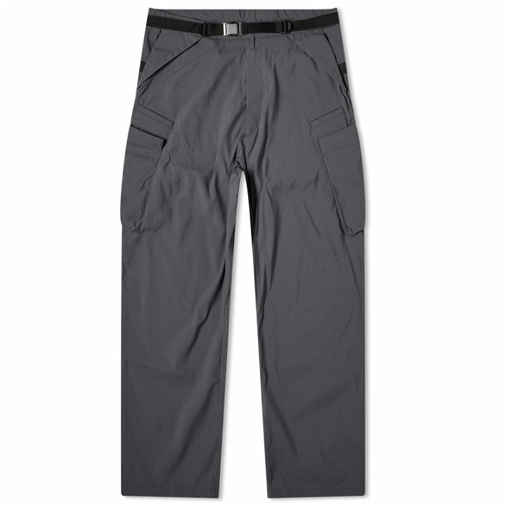 Photo: Acronym Men's Nylon Stretch Cargo Trousers in Grey