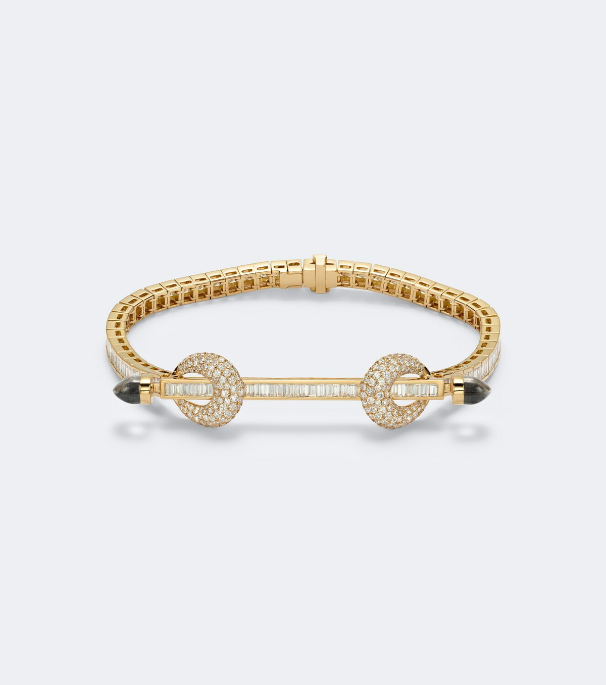 Ananya Chakra 18kt gold bracelet with diamonds