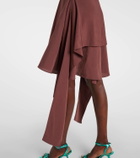 Loewe Paula's Ibiza tie-detail midi dress