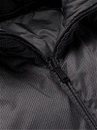 Fendi - Reversible Quilted Logo-Print Nylon Hooded Down Jacket - Black