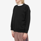 Nanamica Men's Crew Sweat in Black