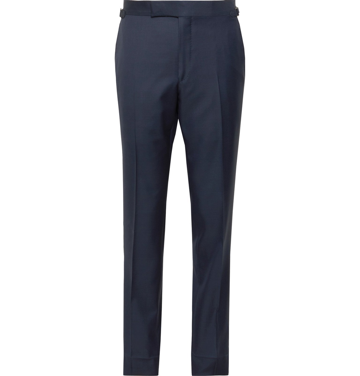 Tom Ford Women's Navy Blue Wool Dress Pants