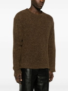 Nanushka Brown Tevin Brushed Jumper