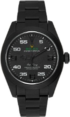 MAD Paris Black Customized Rolex Air King Watch