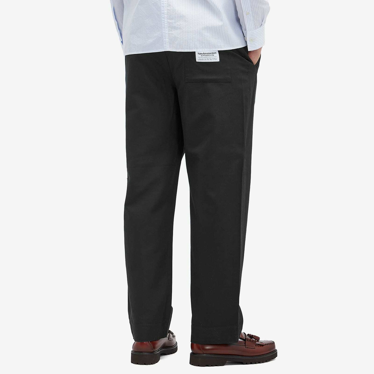 New Amsterdam Surf Association Men's New Amsterdam Work Pants in Black