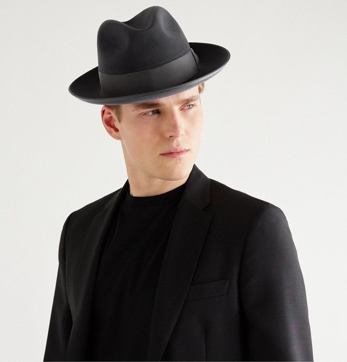 Lock & Co Hatters - Albany Grosgrain-Trimmed Wool-Felt Trilby Hat ...