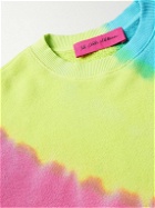 The Elder Statesman - Rainbow Void Tie-Dyed Cotton and Cashmere-Blend Jersey T-Shirt - Multi