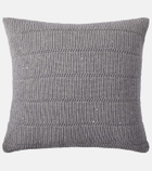 Brunello Cucinelli Cashmere and wool-blend cushion