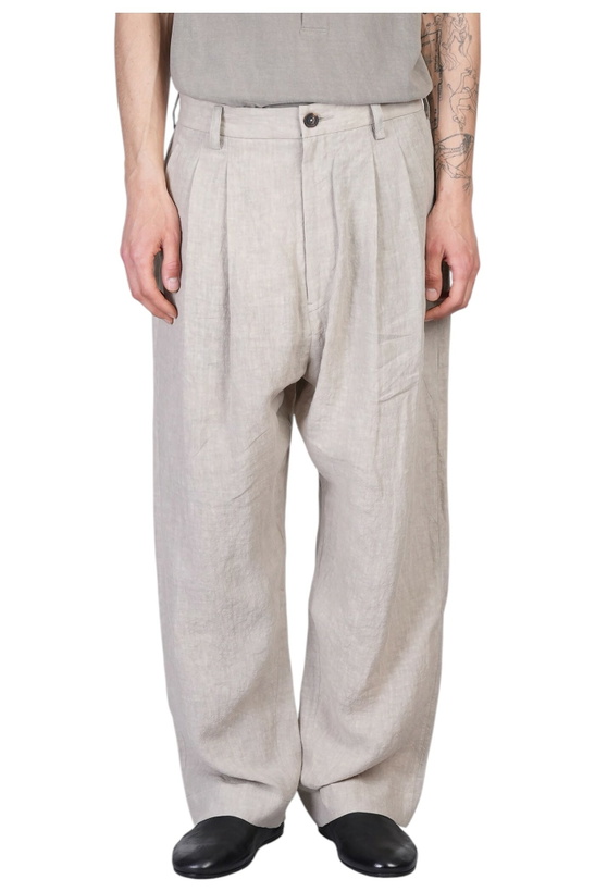 Photo: Ziggy Chen Pants In Beige Linen